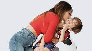Vàng tháng 3 năm 2020 con trai thiago messi đã đánh dấu bước phát triển đầu tiên bằng bàn thắng ghi cho đội fcb escola sergio. Fc Barcelona La Liga Georgina Rodriguez S Beautiful Gesture On Thiago Messi S Birthday Marca