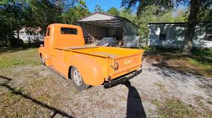 Image result for Gold Comet Orange 1955 Truck