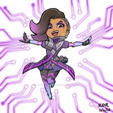 Overwatch Sombra By Kevinraganit Deviantart Com On Deviantart Sombra Overwatch Overwatch Overwatch Drawings