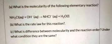 Molecularity & Order Of Reaction - Study Material For Iit-Jee | Askiitians