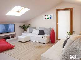 63 Mq Sottotetto Eclettico Cose Di Casa Idee Per Decorare La Casa Arredamento Due Letti Singoli