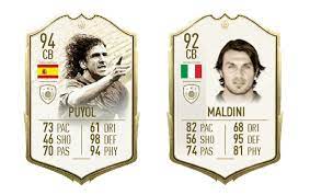Een echte clubman, waar hij zijn hele carrière uitkwam voor ac milan. Mid Maldini Or Pim Puyol Fifa