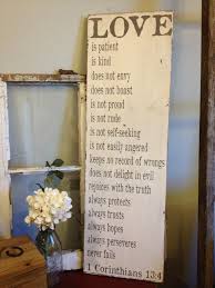 Love Is Patient Love Is Kind 12x36 1 Corinthians 13 Custom Wood Handcrafted Sign Love Is Patient 1 Corinthians Custom Sign