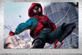 O filme se passa no universo ultimate da marvel, selo da editora referente às histórias de uma realidade paralela. Painel Homem Aranha No Aranhaverso Frete Gratis No Elo7 One Artes E2ce63