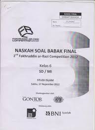 Soal kelas 4 tema 5 subtema 3 dan kunci jawaban. Soal Final Kmnr Kelas 1 Sd