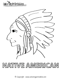 Tattlinga social story about tattlingwhat's included:colored and black and white version of social storyhalf and full page version of social. Native American Coloring Page A Free Educational Coloring Printable