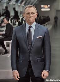 Lining 50% rayon, 50% silk; Daniel Craig Filming Spectre In Navy Blue Sharkskin Tom Ford O Connor Suit Image Enhanced By Matt Spaiser The Su Daniel Craig Suit Connor Suits Tom Ford Suit