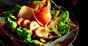 Salade Cesar Au Homard Salade Cesar Recette Salade Cesar Recette Entree Froide