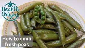 How To Cook Fresh Peas In Pod - Youtube