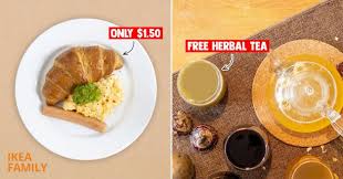 Image via ikea singapore this is available from now till august 8, 2019 at these hours: 24 29 Feb 2020 Ikea Restaurant Breakfast Croissant Set Promotion Sg Everydayonsales Com