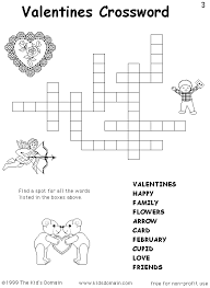 Themed crossword puzzles with a human touch. Valentine S Day Blog De Nuestro Colegio Bilingue
