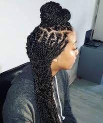 Box Braids The Complete Styling Guide For Beginners Updated Box Braids Styling Box Braids Hairstyles Braided Hairstyles