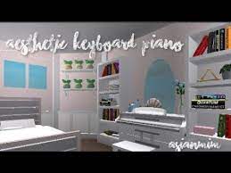 Roblox Bloxburg Aesthetic Keyboard Piano Tutorial Youtube Modern Family House House Decorating Ideas Apartments Home Building Design