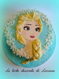 To serve from frozen, allow torte to thaw in the refrigerator overnight or at room temperature for 3 hours before serving My Elsa Cake Elsa Cake Frozen Frozen Cake Elsa Cakes