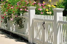 Best White Picket Fence Ideas Designs Pictures In 2021 Own The Yard Fence Landscaping Fence Design Backyard Fences