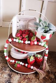 strawberry garland etsy in 2020
