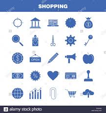 Shopping Solid Glyph Icon For Web Print And Mobile Ux Ui