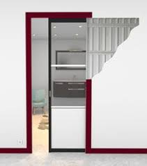 Porte Galandage Sur Mesure Duo Vertigo Neves Fabrication Francaise Www Neves Eu Contact Neves Eu Cloison Coulissante Idee Salle De Bain Cloison