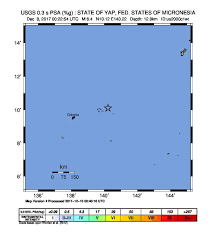 Image result for Micronesia state of Yap earthquake