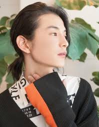yayuki melon androgynous haircut japanese men portrait