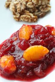 Add rosemary and sage, dried cranberries, apple cider, orange juice, 1 cup sugar and the salt. Cranberry Sauce With Mandarin Oranges And Walnuts Foodmayhem Cranberry Salad Recipes Recipes With Mandarin Oranges Cranberry Recipes
