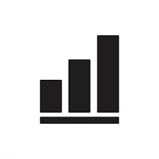 Isolated Bar Chart Icon On White Background Free Image By Rawpixel Com Icon Bar Graphs Bar Chart