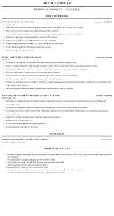 Inventory control complete solutions also include a wpl305 barcode printer, wasplabeler software for creating barcodes, and 1300 blank asset tags. Inventory Control Manager Resume Sample Mintresume