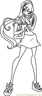 32 winx club printable coloring pages for kids. Stella Winx Club Coloring Page For Kids Free Winx Club Printable Coloring Pages Online For Kids Coloringpages101 Com Coloring Pages For Kids
