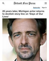 Faculty News — Congratulations to #UMichTheatre lecturer Mark Colson who  recently reprised a role he played 25 years later