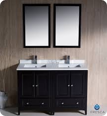 58 inch double sink bathroom vanity