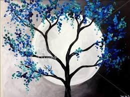 Ideen Fur Leinwandbilder Fur Anfanger Und Leinwand Blau Gruner Mond Tampa Fl Leinwandbilder Leinwand Malen Leinwandkunst