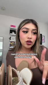 The cutest sandals and heels for the summer!!! 💖😍 I’m obsessed!! @target  #summershoes #summerstyle #fashion #sandals #shortheels #targethaul  #sandiego