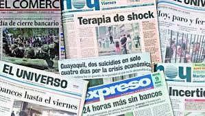 Feriado bancario el próximo lunes 16 de septiembre. 20 Anos Del Feriado Bancario En Ecuador Y La Crisis Financiera En Profundidad Telesur