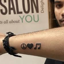 It is common to see youngsters bearing prominent tattoos with their loved artist, particularly on musical events and concerts. Facebook
