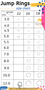 Jump Ring Sizes And Gauges Correct Jump Ring Size Chart