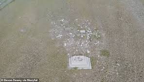 Drone footage shows Utah ghost town emerge from bottom of reservoir as  drought hits Utah