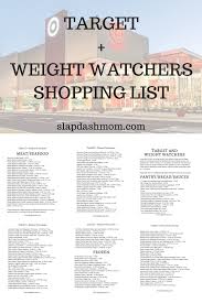 It used to be just fruits and veggies at zero points but now you have the option of chicken, fish, eggs and more. Weight Watchers Friendly Target Shopping List Slap Dash Mom