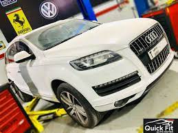 Audi Q7 Major Sservice And Suspension Work At Quick Fit Auto Center Car Repair Service Auto Repair Audi