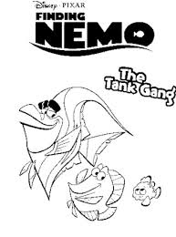Check spelling or type a new query. Finding Nemo Coloring Page Finding Nemo Tank Friends All Kids Network