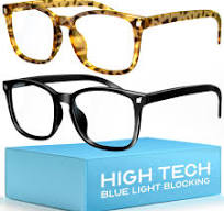 livho High Tech Blue Light Glasses - Advanced Blue Light Blocking Computer Glasses - Screen Fatigue & UV Protection