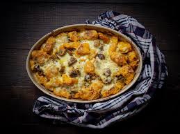 Gratin De Knepfle De Potimarron Aux Champignons Et Au Comte Recette Potimarron Idee Recette Alimentation