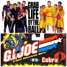 When lord menace returns from the dead to terrorize san antonio, the old gang must reassemble to fight evil once more. Dodgeball Pays Homage To G I Joe By Pitting Average Joe S Again The Purple Cobras Moviedetails