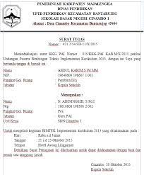 Contoh surat mandat pesta siaga. Surat Tugas Pengertian Contoh Guru Kolektif Organisasi