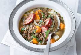 Linseneintopf Mit Debreziner Frisch Gekocht Rezept Linseneintopf Eintopf Kohlrabi Eintopf