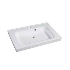 Meuble De Salle De Bains L 75 X H 73 X P 46 Cm Effet Chene Havane Remix Plan Vasque Meuble De Salle De Bain Vasque