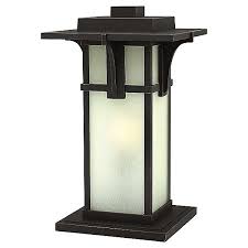 Hinkley Manhattan Pier Mount Outdoor Lamp Ylighting Com