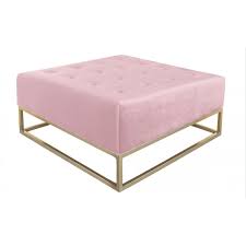 Le fauteuil design pas cher attend ses amateurs sur notre site. Pouf Carre Velours Rose Velluto Pouf Pas Cher