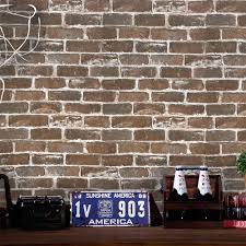 They just use blobs of adhesive to stick the plasterboard to the block wall. Amazon Com Timeet 17 7 197 3d Vintage Brown Brick Wallpaper Brick Self Adhesive Film Brick Peel And Stick Wallpaper Brick Wallpaper Brick Faux Textured Wallpaper Stone Look Wall Paper Home Decor Vinyl Home Improvement