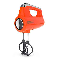 Black And Decker Hand Mixer Attachments Black Decker Mx600tr Helix Performance Premium 5 Speed Hand Mixer 5 Attachments Case Tangerine Black Decker Hand Mixer Mixer
