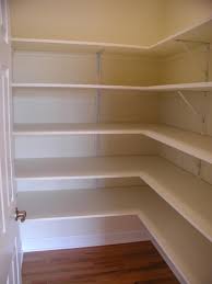 Amazing White Melamine Walk In Pantry Shelving Wooden Floor And White Door What You Need For Walk In Pantry Int Wood Closet Shelves Pantry Room Pantry Shelving